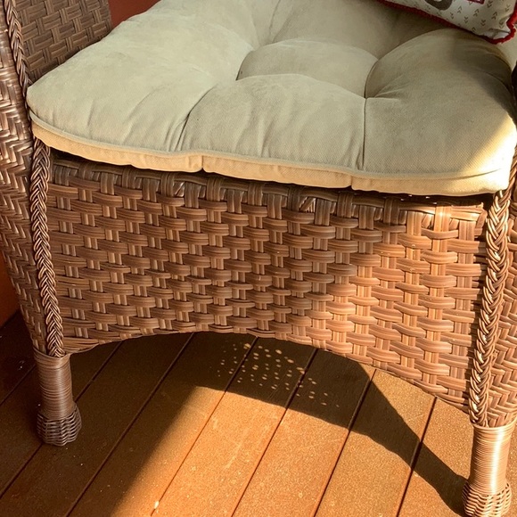 Pier 1 Accents Pier Reversible Indooroutdoor Seat Cushion Poshmark